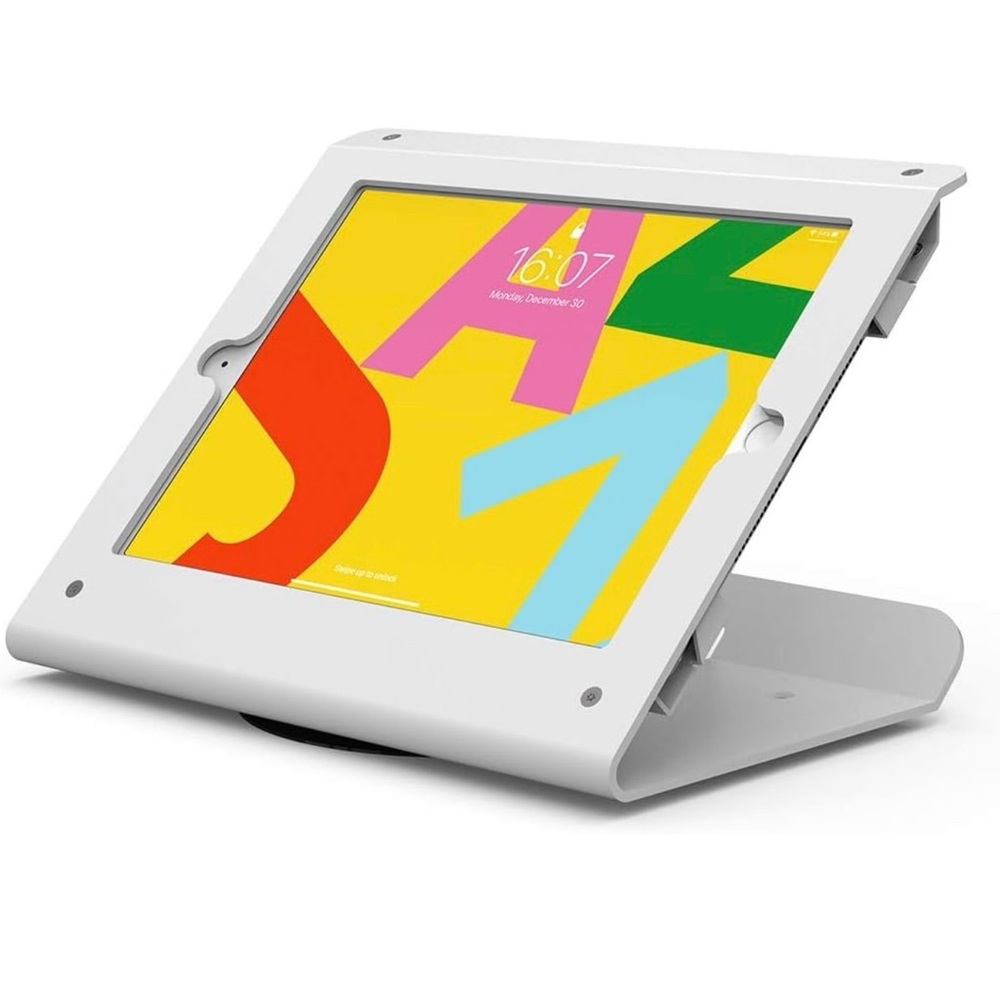 Tablet Stand for Desk Compatible with 10.2" iPad 7 8 9, All Metal, 360 Swivel